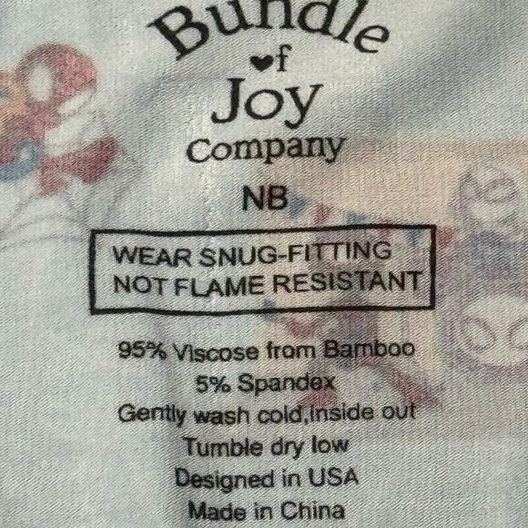 BOJC “Webs Up” Spidey and Friends Bamboo Zippy NB - Picture 4 of 4